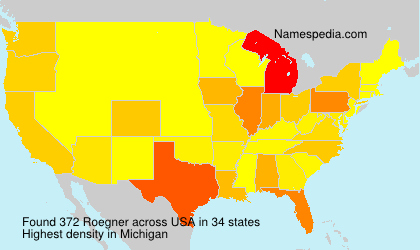 Surname Roegner in USA Surname Roegner in USA