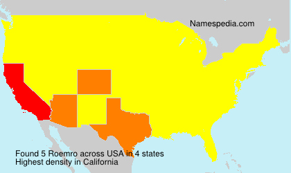 Surname Roemro in USA Surname Roemro in USA