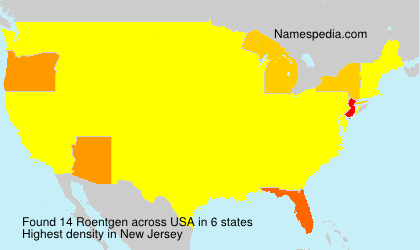 Surname Roentgen in USA Surname Roentgen in USA