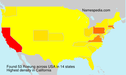 Surname Roeung in USA Surname Roeung in USA
