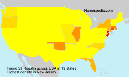 Surname Rogalin in USA Surname Rogalin in USA