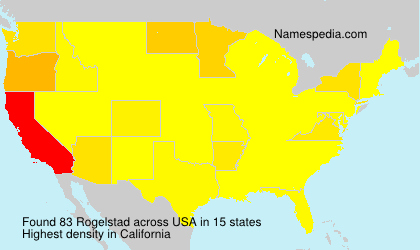 Surname Rogelstad in USA Surname Rogelstad in USA