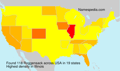 Surname Roggensack in USA Surname Roggensack in USA