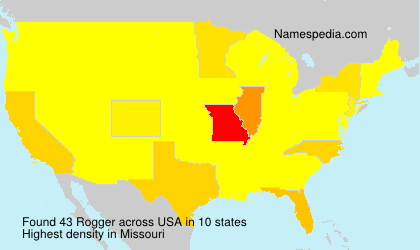 Surname Rogger in USA Surname Rogger in USA