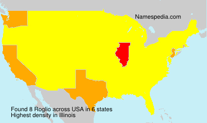Surname Roglio in USA Surname Roglio in USA
