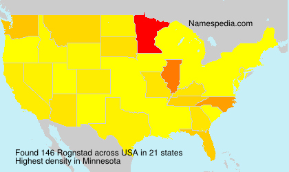 Surname Rognstad in USA Surname Rognstad in USA