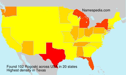 Surname Rogoski in USA Surname Rogoski in USA
