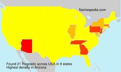 Surname Rogowitz in USA Surname Rogowitz in USA