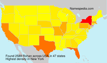 Surname Rohan in USA Surname Rohan in USA