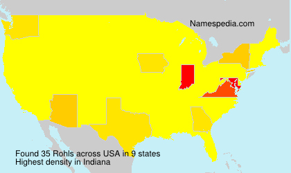 Surname Rohls in USA Surname Rohls in USA