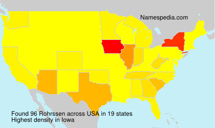 Surname Rohrssen in USA Surname Rohrssen in USA
