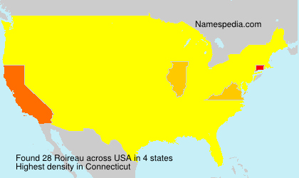 Surname Roireau in USA Surname Roireau in USA