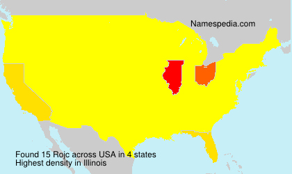 Surname Rojc in USA Surname Rojc in USA