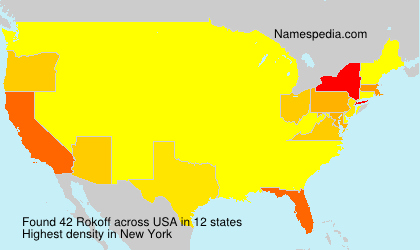 Surname Rokoff in USA Surname Rokoff in USA