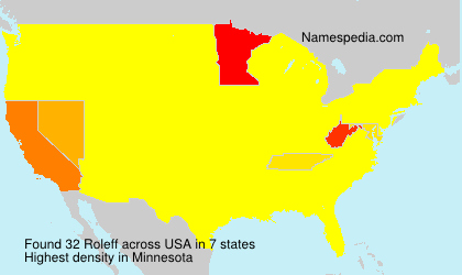 Surname Roleff in USA Surname Roleff in USA