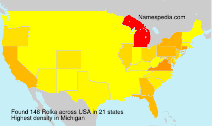 Surname Rolka in USA Surname Rolka in USA