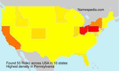 Surname Rolko in USA Surname Rolko in USA