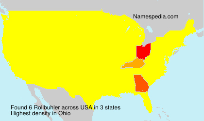 Surname Rollbuhler in USA Surname Rollbuhler in USA