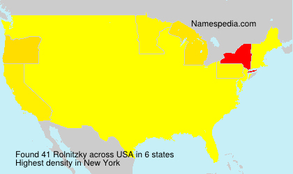 Surname Rolnitzky in USA Surname Rolnitzky in USA
