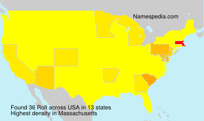Surname Rolt in USA Surname Rolt in USA