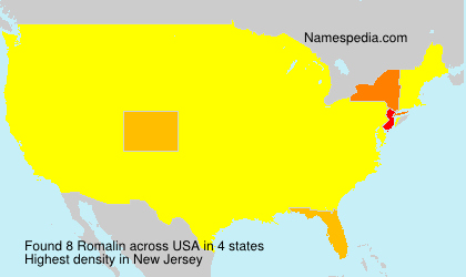 Surname Romalin in USA Surname Romalin in USA