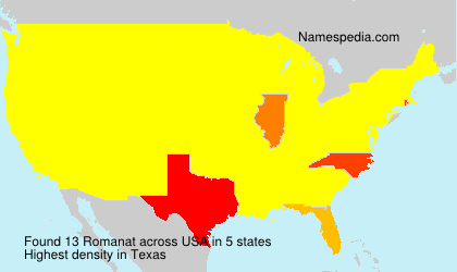 Surname Romanat in USA Surname Romanat in USA