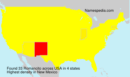 Surname Romancito in USA Surname Romancito in USA