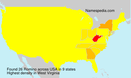 Surname Romino in USA Surname Romino in USA
