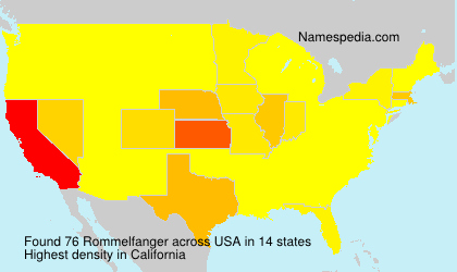 Surname Rommelfanger in USA Surname Rommelfanger in USA