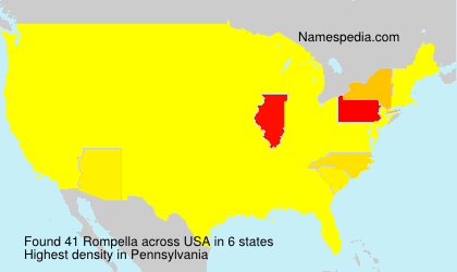 Surname Rompella in USA Surname Rompella in USA