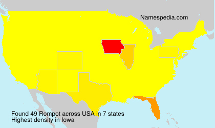 Surname Rompot in USA Surname Rompot in USA