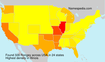 Surname Rongey in USA Surname Rongey in USA