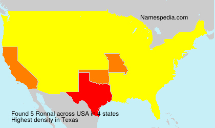 Surname Ronnal in USA Surname Ronnal in USA