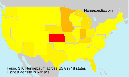 Surname Ronnebaum in USA Surname Ronnebaum in USA
