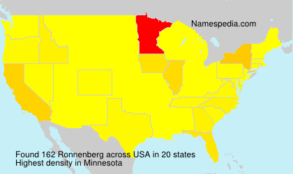 Surname Ronnenberg in USA Surname Ronnenberg in USA