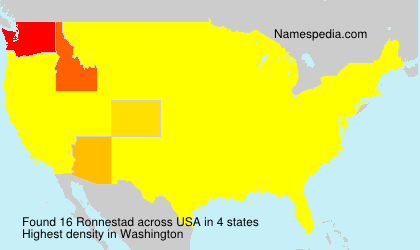 Surname Ronnestad in USA Surname Ronnestad in USA