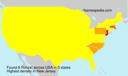 Surname Ronzel in USA Surname Ronzel in USA