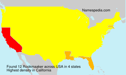 Surname Rookmaaker in USA Surname Rookmaaker in USA