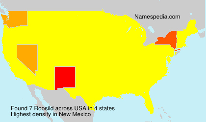 Surname Roosild in USA Surname Roosild in USA
