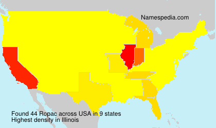 Surname Ropac in USA Surname Ropac in USA