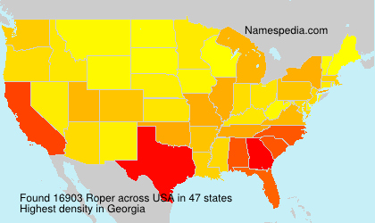 Surname Roper in USA Surname Roper in USA