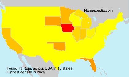 Surname Rops in USA Surname Rops in USA