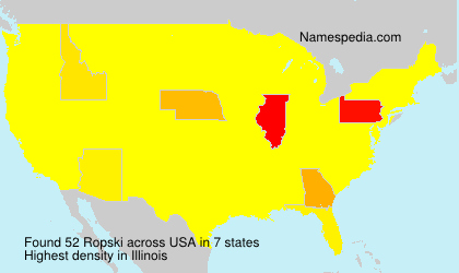 Surname Ropski in USA Surname Ropski in USA