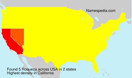 Surname Roqueza in USA Surname Roqueza in USA