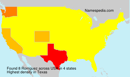 Surname Rorriguez in USA Surname Rorriguez in USA