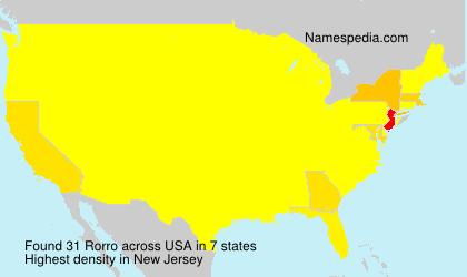 Surname Rorro in USA Surname Rorro in USA