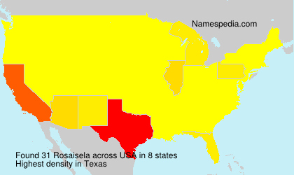Surname Rosaisela in USA Surname Rosaisela in USA