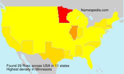 Surname Rosc in USA Surname Rosc in USA
