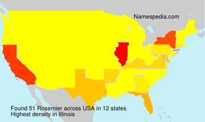 Surname Rosemier in USA Surname Rosemier in USA