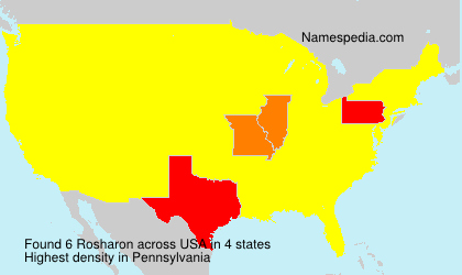 Surname Rosharon in USA Surname Rosharon in USA